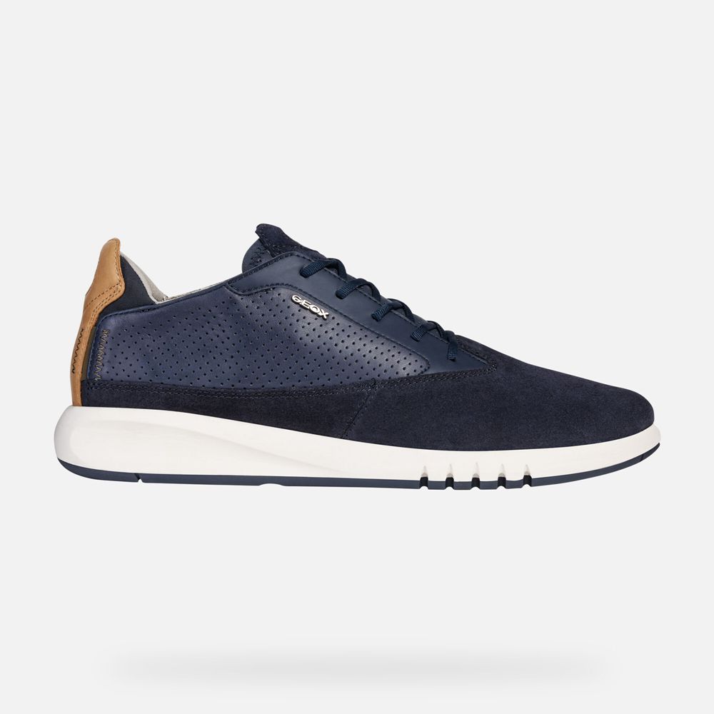 Geox Sneakers Navy Aerantis - Geox Mens Shoes - VHLEWA320